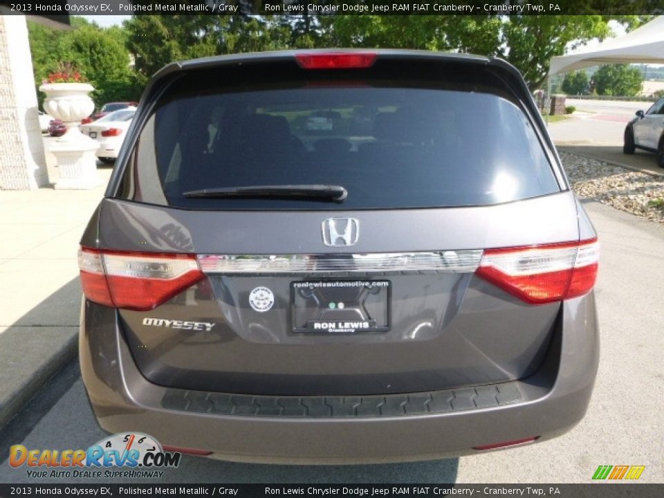 2013 Honda Odyssey EX Polished Metal Metallic / Gray Photo #8