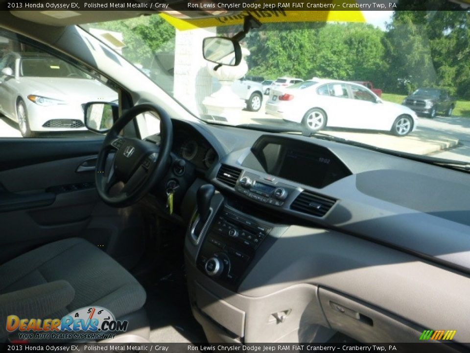 2013 Honda Odyssey EX Polished Metal Metallic / Gray Photo #11