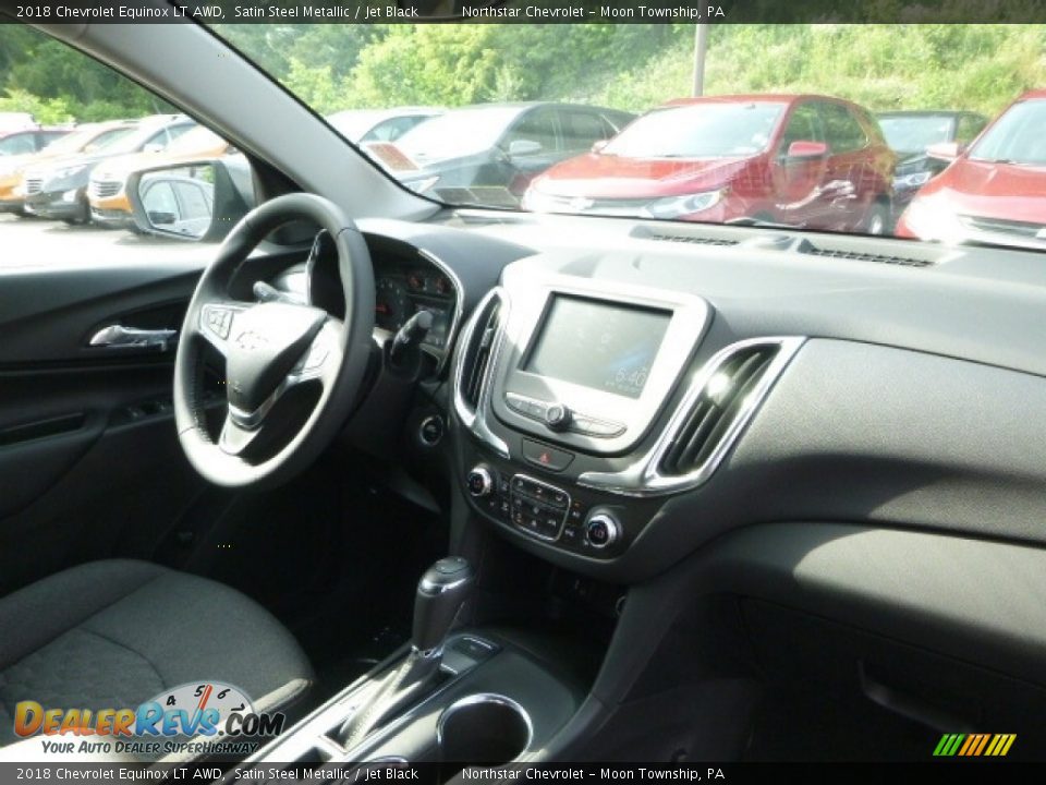 2018 Chevrolet Equinox LT AWD Satin Steel Metallic / Jet Black Photo #12