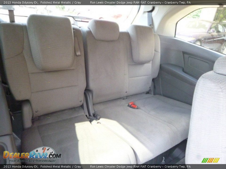 2013 Honda Odyssey EX Polished Metal Metallic / Gray Photo #13