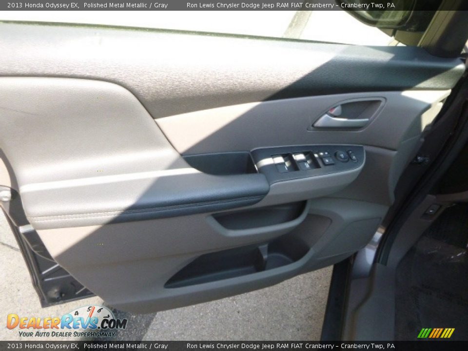 2013 Honda Odyssey EX Polished Metal Metallic / Gray Photo #14