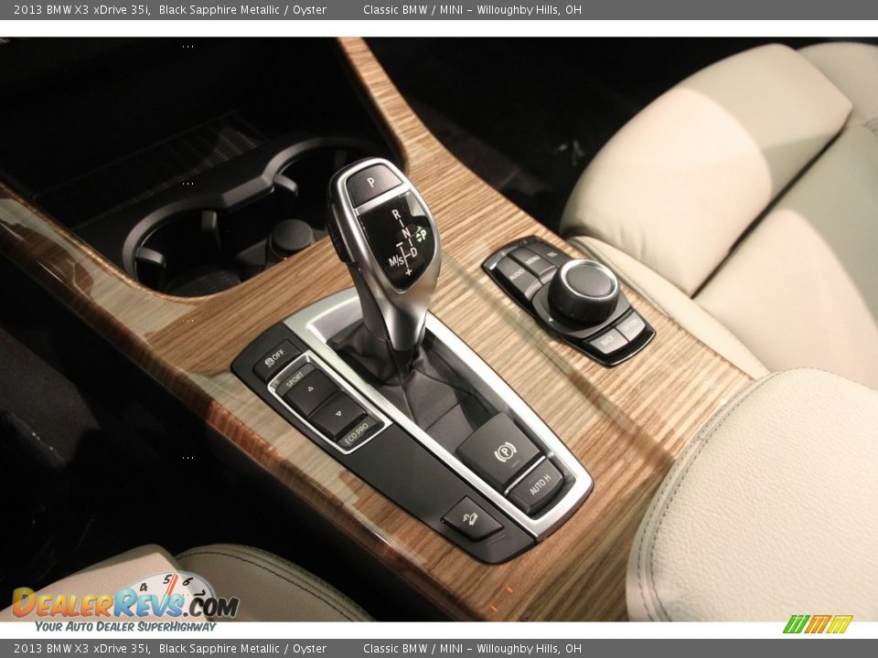 2013 BMW X3 xDrive 35i Black Sapphire Metallic / Oyster Photo #14