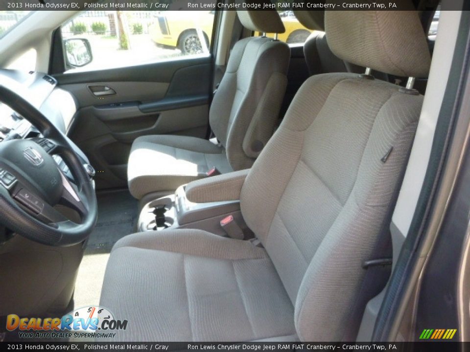 2013 Honda Odyssey EX Polished Metal Metallic / Gray Photo #15