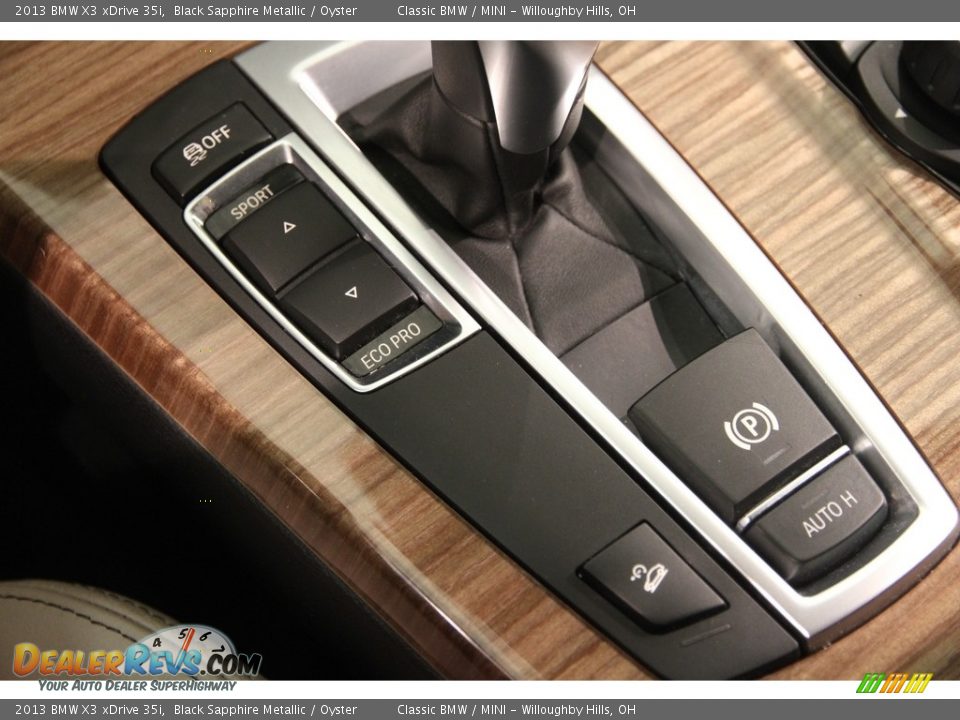 2013 BMW X3 xDrive 35i Black Sapphire Metallic / Oyster Photo #15