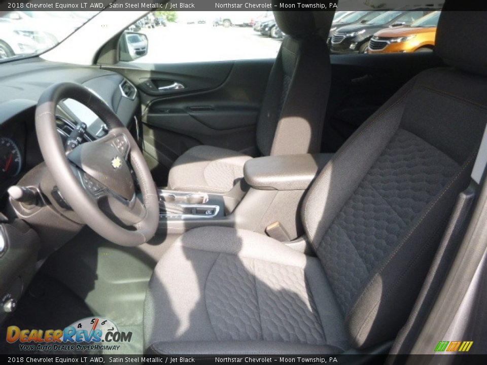 2018 Chevrolet Equinox LT AWD Satin Steel Metallic / Jet Black Photo #16