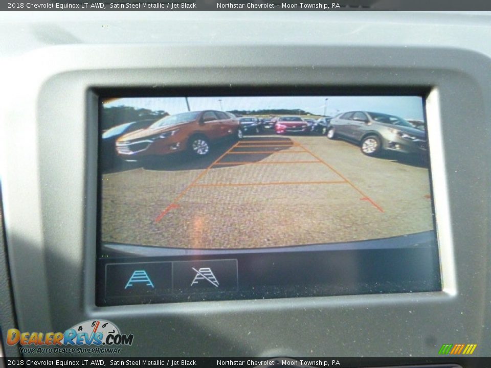 2018 Chevrolet Equinox LT AWD Satin Steel Metallic / Jet Black Photo #19