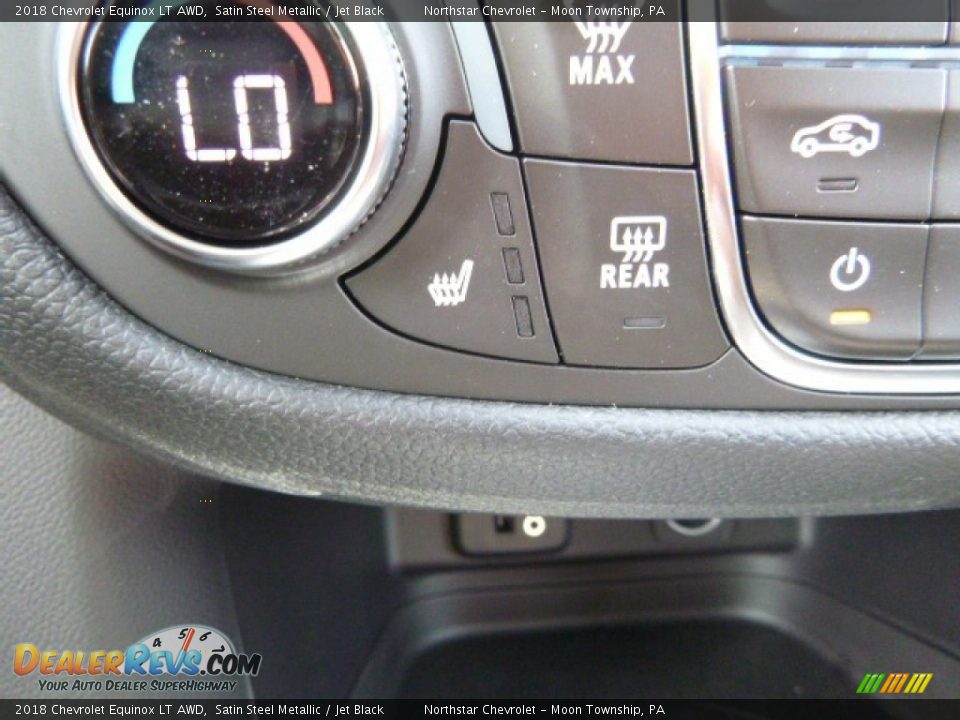 2018 Chevrolet Equinox LT AWD Satin Steel Metallic / Jet Black Photo #20