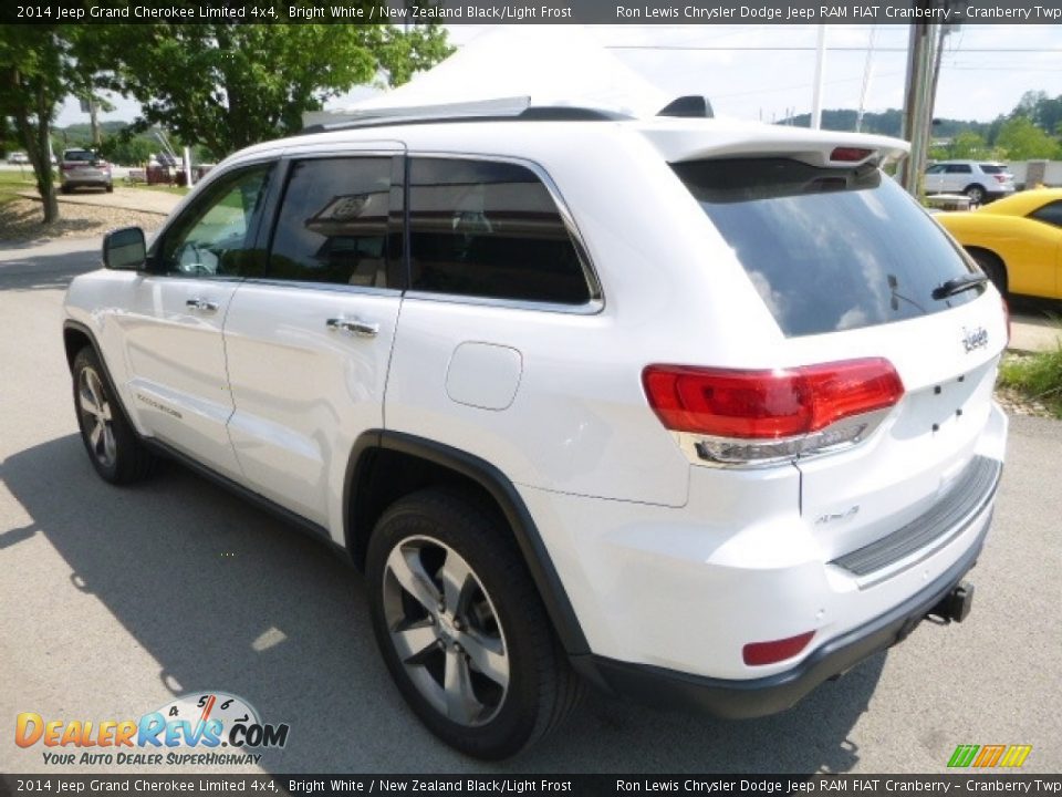 2014 Jeep Grand Cherokee Limited 4x4 Bright White / New Zealand Black/Light Frost Photo #7