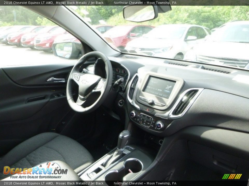 2018 Chevrolet Equinox LT AWD Mosaic Black Metallic / Jet Black Photo #12