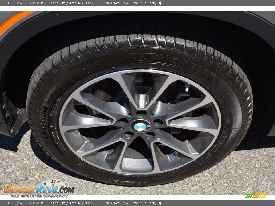 2017 BMW X5 xDrive35i Space Gray Metallic / Black Photo #34