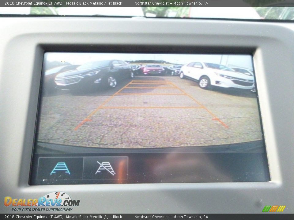 2018 Chevrolet Equinox LT AWD Mosaic Black Metallic / Jet Black Photo #19