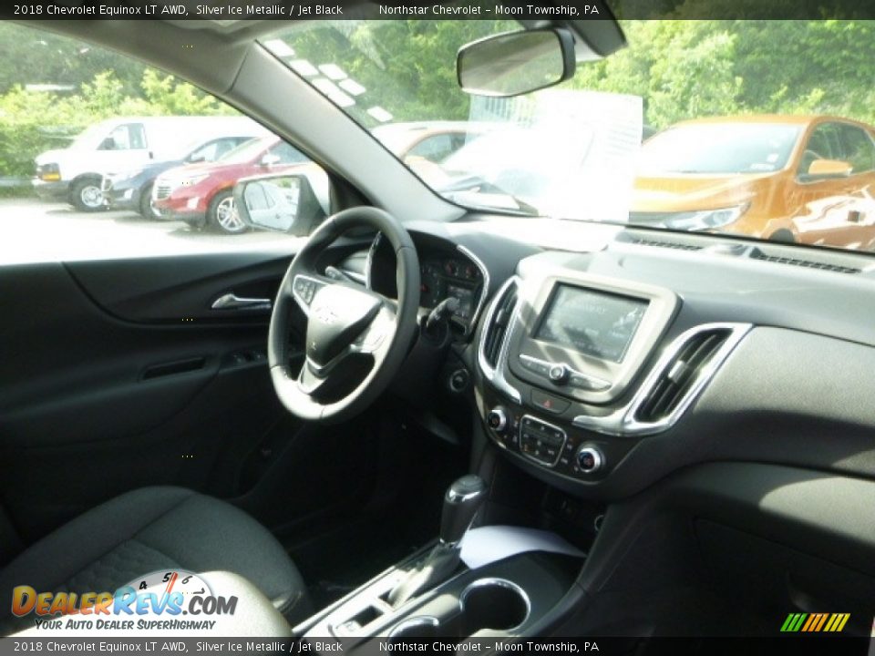 2018 Chevrolet Equinox LT AWD Silver Ice Metallic / Jet Black Photo #12
