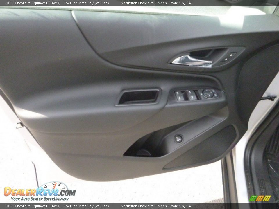 2018 Chevrolet Equinox LT AWD Silver Ice Metallic / Jet Black Photo #15