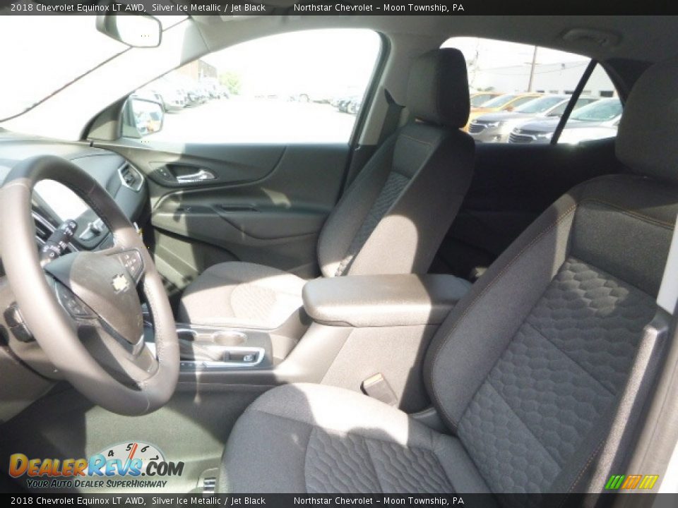 2018 Chevrolet Equinox LT AWD Silver Ice Metallic / Jet Black Photo #16
