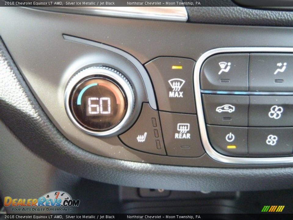 2018 Chevrolet Equinox LT AWD Silver Ice Metallic / Jet Black Photo #20