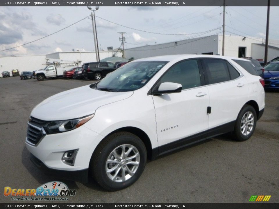 2018 Chevrolet Equinox LT AWD Summit White / Jet Black Photo #1