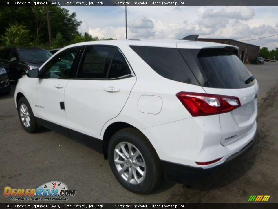 2018 Chevrolet Equinox LT AWD Summit White / Jet Black Photo #3