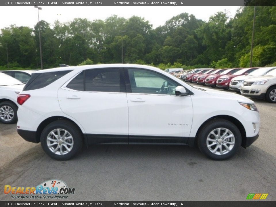 2018 Chevrolet Equinox LT AWD Summit White / Jet Black Photo #6