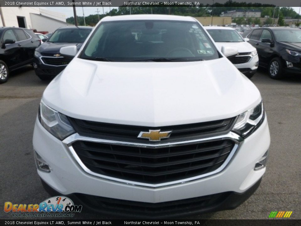 2018 Chevrolet Equinox LT AWD Summit White / Jet Black Photo #8