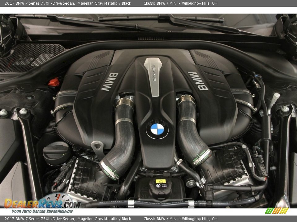 2017 BMW 7 Series 750i xDrive Sedan 4.4 Liter DI TwinPower Turbocharged DOHC 32-Valve VVT V8 Engine Photo #15