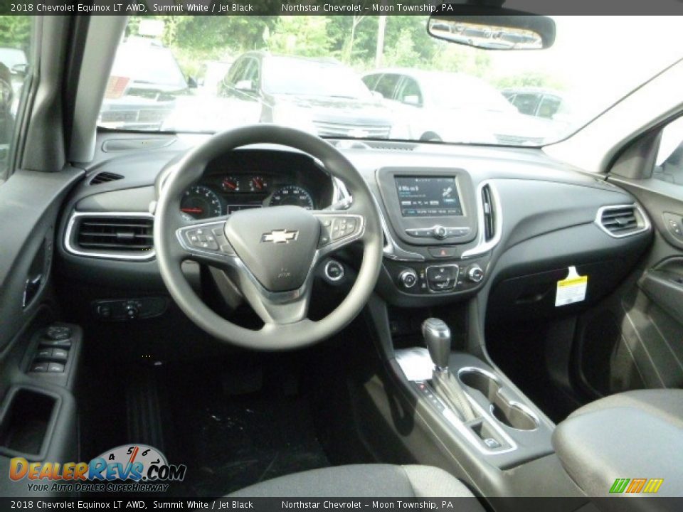 2018 Chevrolet Equinox LT AWD Summit White / Jet Black Photo #14