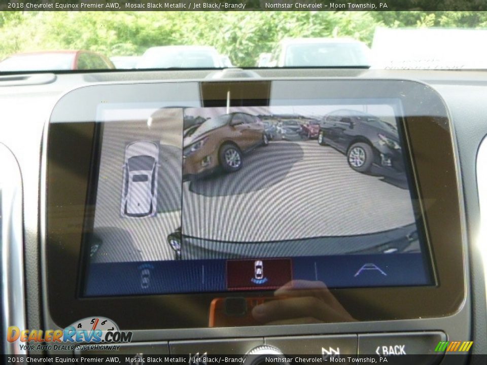2018 Chevrolet Equinox Premier AWD Mosaic Black Metallic / Jet Black/­Brandy Photo #20