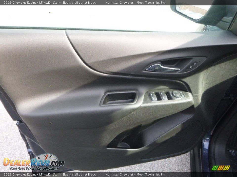 2018 Chevrolet Equinox LT AWD Storm Blue Metallic / Jet Black Photo #15