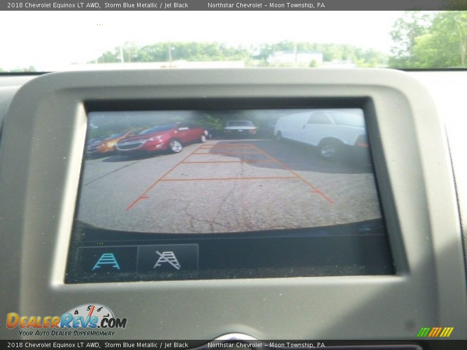 2018 Chevrolet Equinox LT AWD Storm Blue Metallic / Jet Black Photo #19