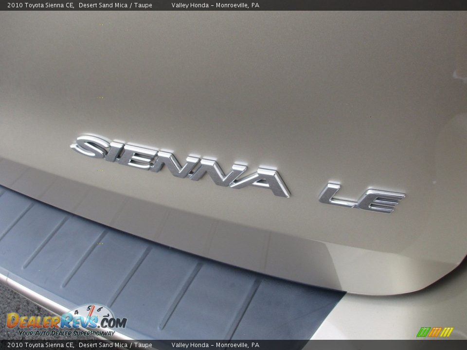 2010 Toyota Sienna CE Desert Sand Mica / Taupe Photo #7