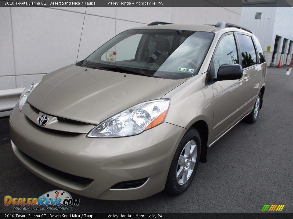 Front 3/4 View of 2010 Toyota Sienna CE Photo #10