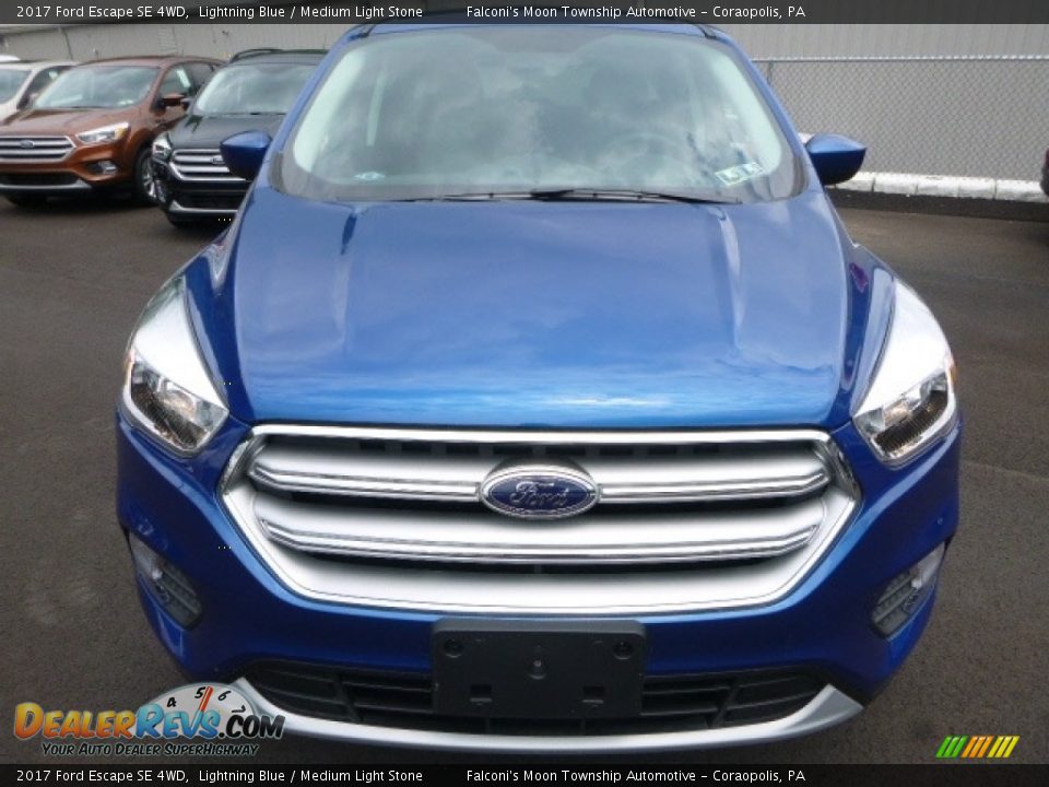 2017 Ford Escape SE 4WD Lightning Blue / Medium Light Stone Photo #4