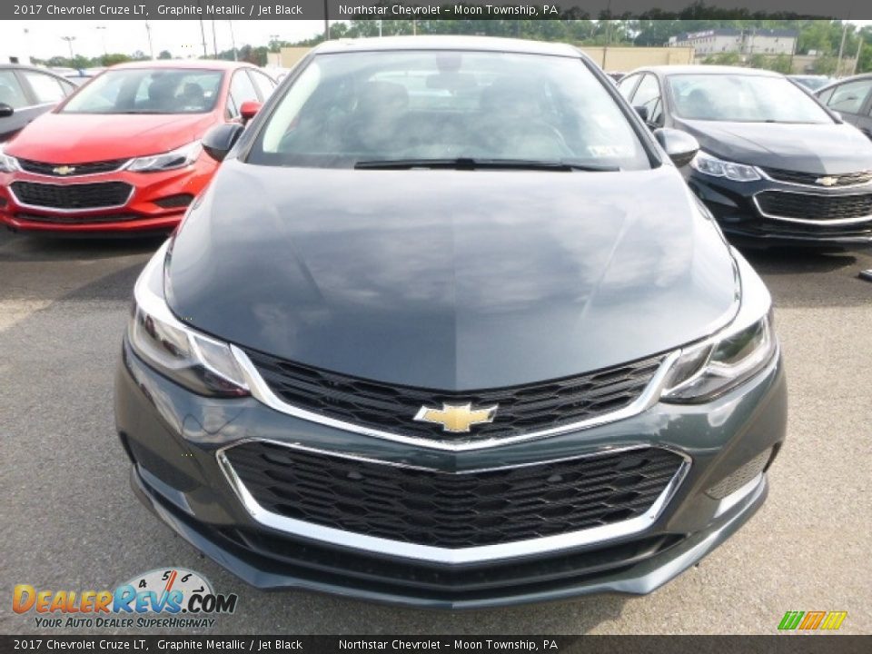 2017 Chevrolet Cruze LT Graphite Metallic / Jet Black Photo #8