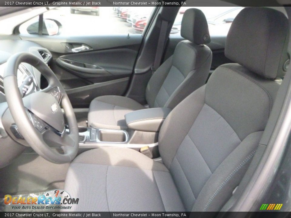 2017 Chevrolet Cruze LT Graphite Metallic / Jet Black Photo #16