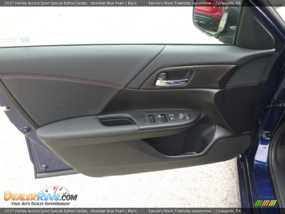 2017 Honda Accord Sport Special Edition Sedan Obsidian Blue Pearl / Black Photo #11