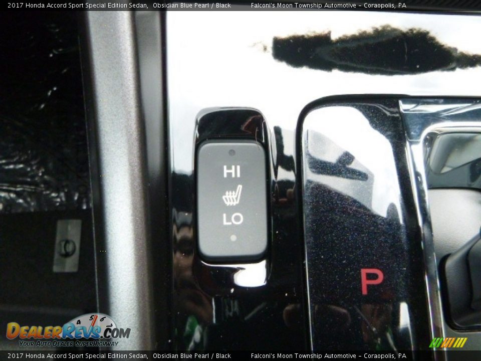 2017 Honda Accord Sport Special Edition Sedan Obsidian Blue Pearl / Black Photo #13