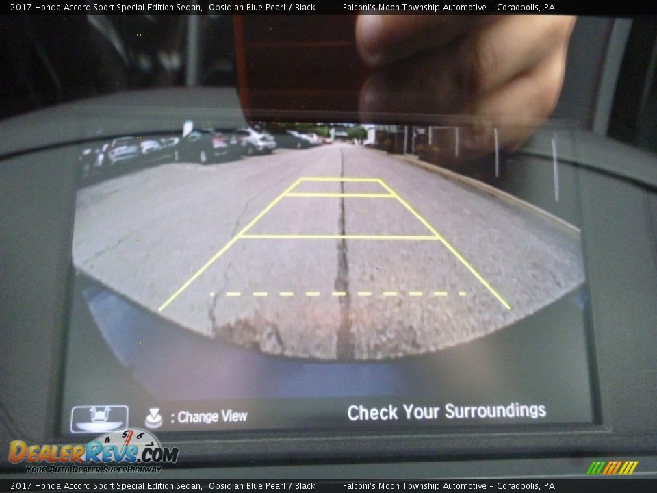 2017 Honda Accord Sport Special Edition Sedan Obsidian Blue Pearl / Black Photo #15