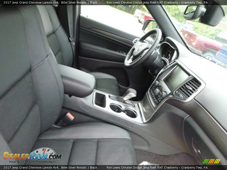 2017 Jeep Grand Cherokee Laredo 4x4 Billet Silver Metallic / Black Photo #10