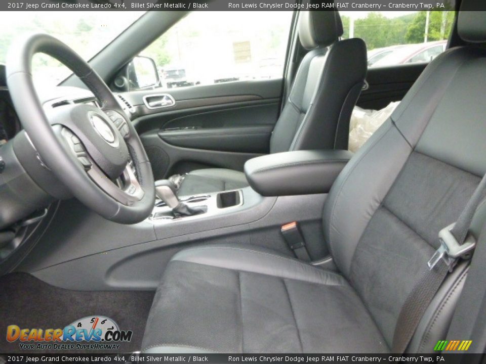 2017 Jeep Grand Cherokee Laredo 4x4 Billet Silver Metallic / Black Photo #13