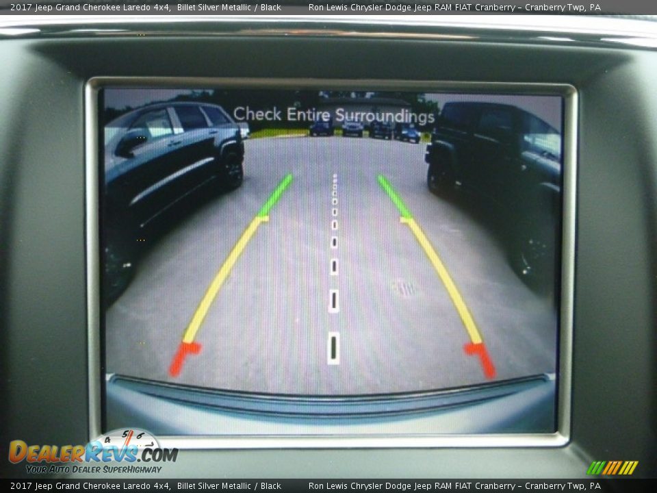 2017 Jeep Grand Cherokee Laredo 4x4 Billet Silver Metallic / Black Photo #17