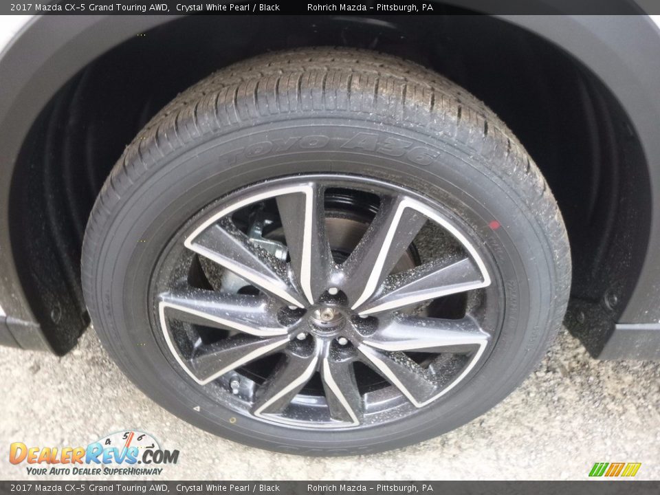 2017 Mazda CX-5 Grand Touring AWD Crystal White Pearl / Black Photo #5