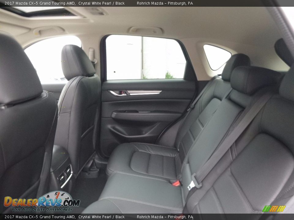 2017 Mazda CX-5 Grand Touring AWD Crystal White Pearl / Black Photo #7