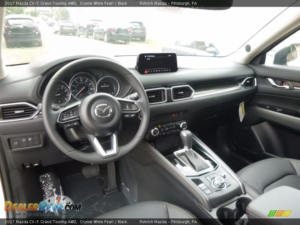 2017 Mazda CX-5 Grand Touring AWD Crystal White Pearl / Black Photo #8