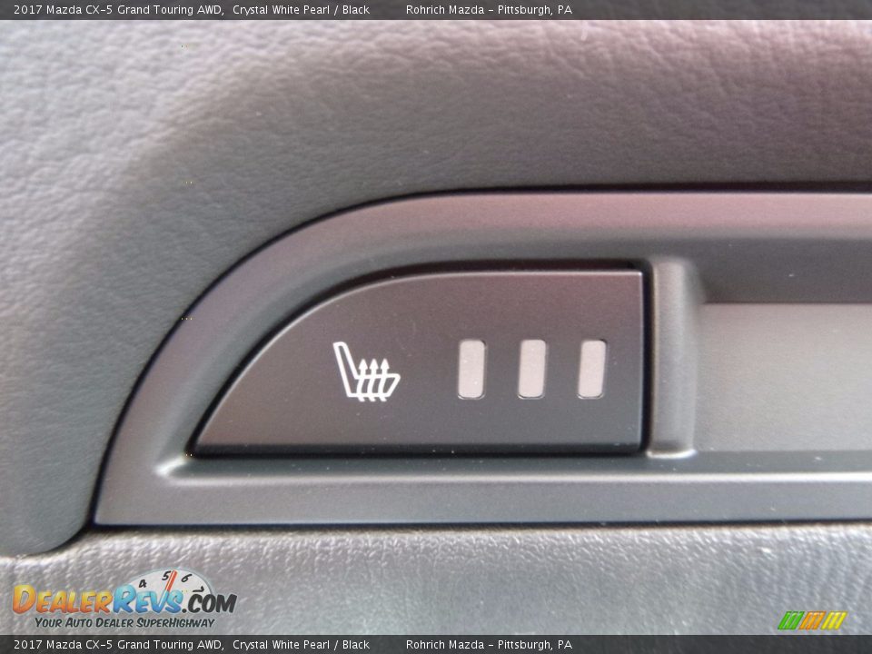 2017 Mazda CX-5 Grand Touring AWD Crystal White Pearl / Black Photo #13