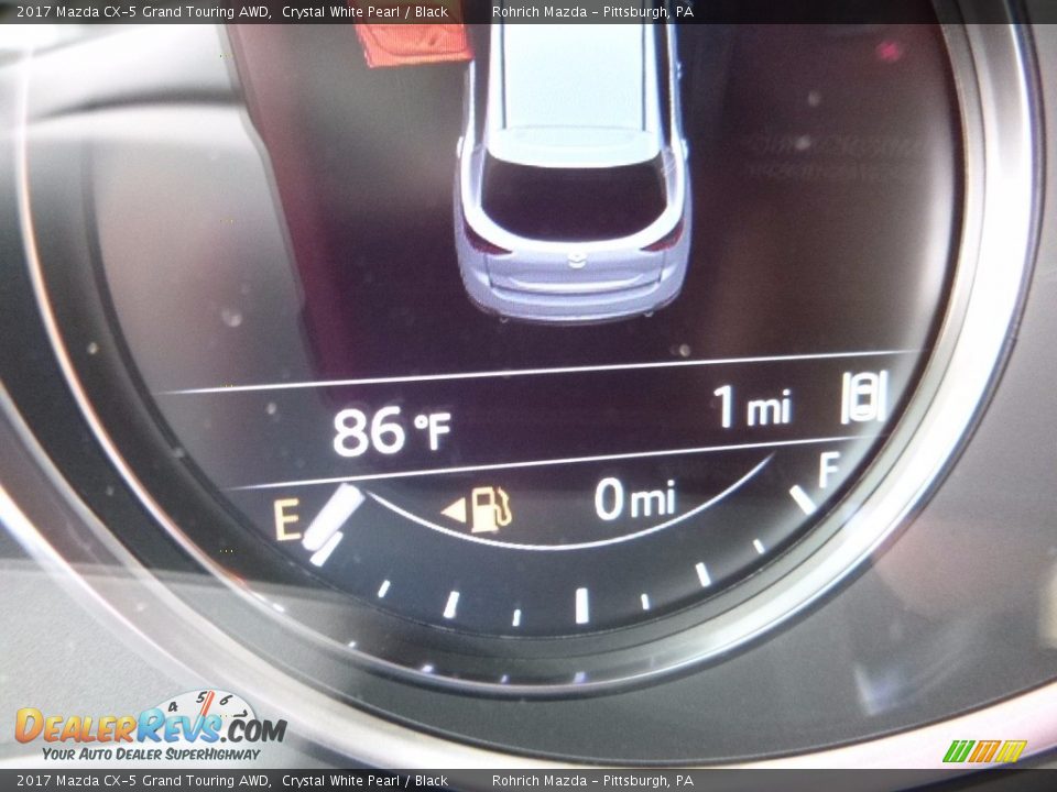 2017 Mazda CX-5 Grand Touring AWD Crystal White Pearl / Black Photo #15