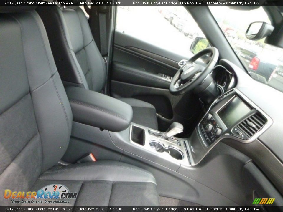 2017 Jeep Grand Cherokee Laredo 4x4 Billet Silver Metallic / Black Photo #10