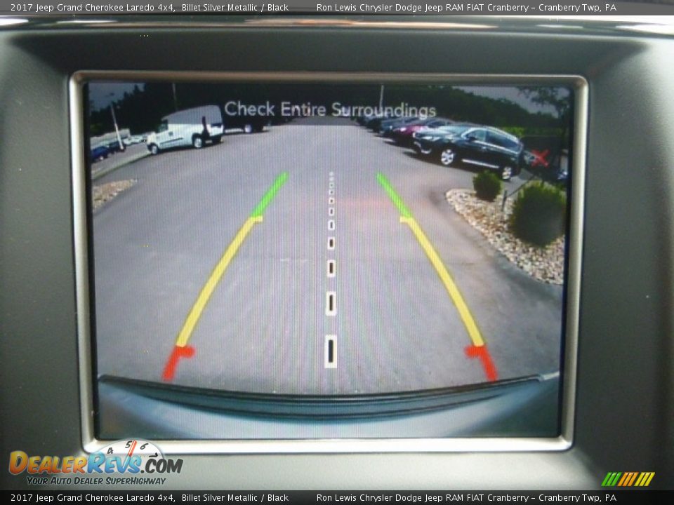 2017 Jeep Grand Cherokee Laredo 4x4 Billet Silver Metallic / Black Photo #17