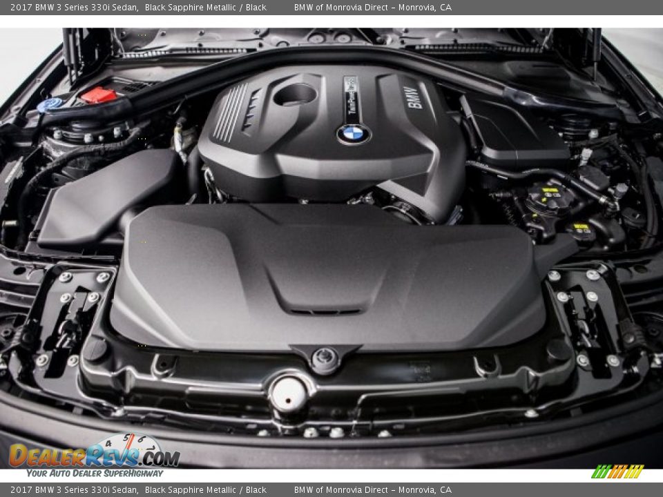2017 BMW 3 Series 330i Sedan Black Sapphire Metallic / Black Photo #8