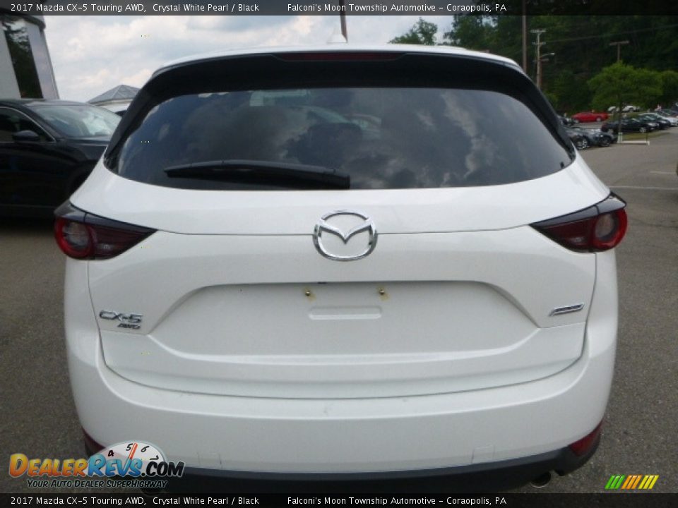 2017 Mazda CX-5 Touring AWD Crystal White Pearl / Black Photo #6