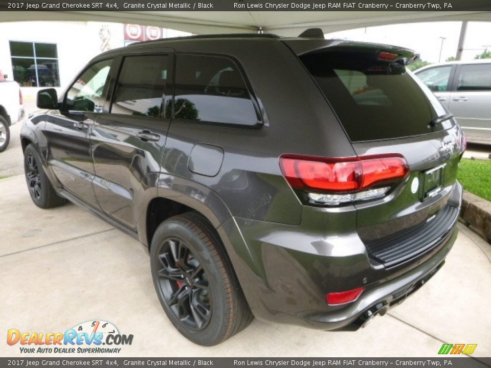2017 Jeep Grand Cherokee SRT 4x4 Granite Crystal Metallic / Black Photo #3