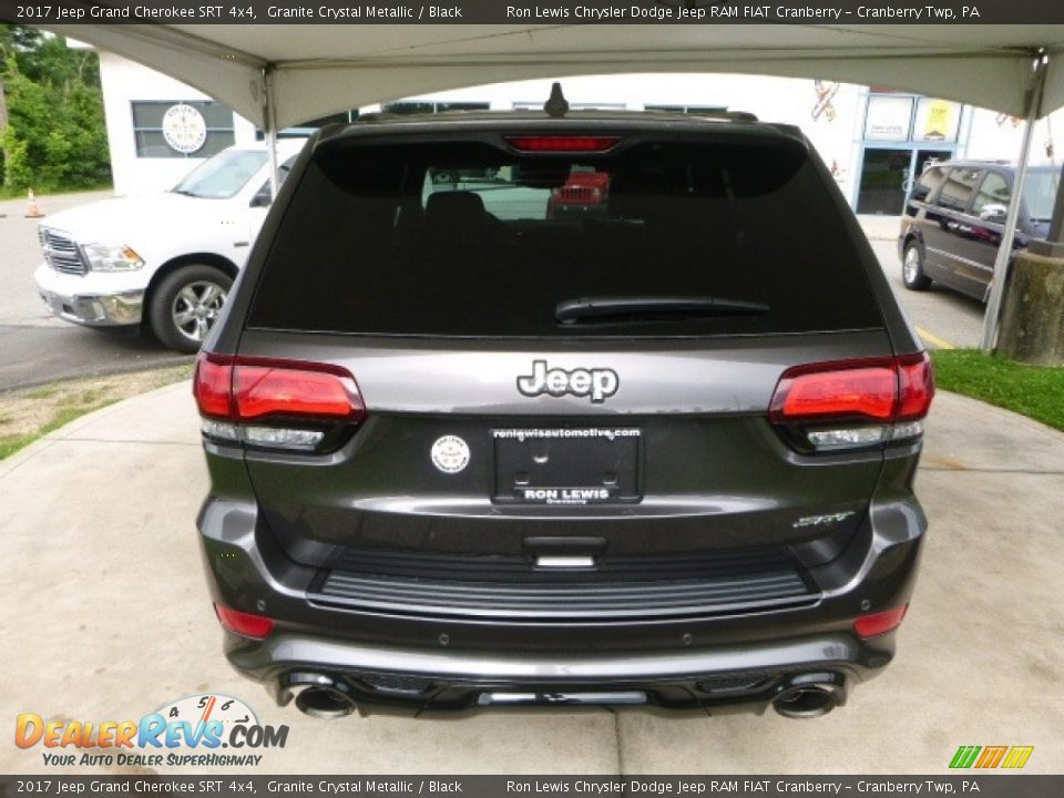 2017 Jeep Grand Cherokee SRT 4x4 Granite Crystal Metallic / Black Photo #4